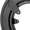 Base giratòria manual de 15 cm i 30 kg de càrrega. Plataforma rotatòria de color negre