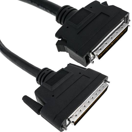 experimental reflejar comentarista Cable SCSI externo de HD68 macho a HD50 macho de 1 m - Cablematic
