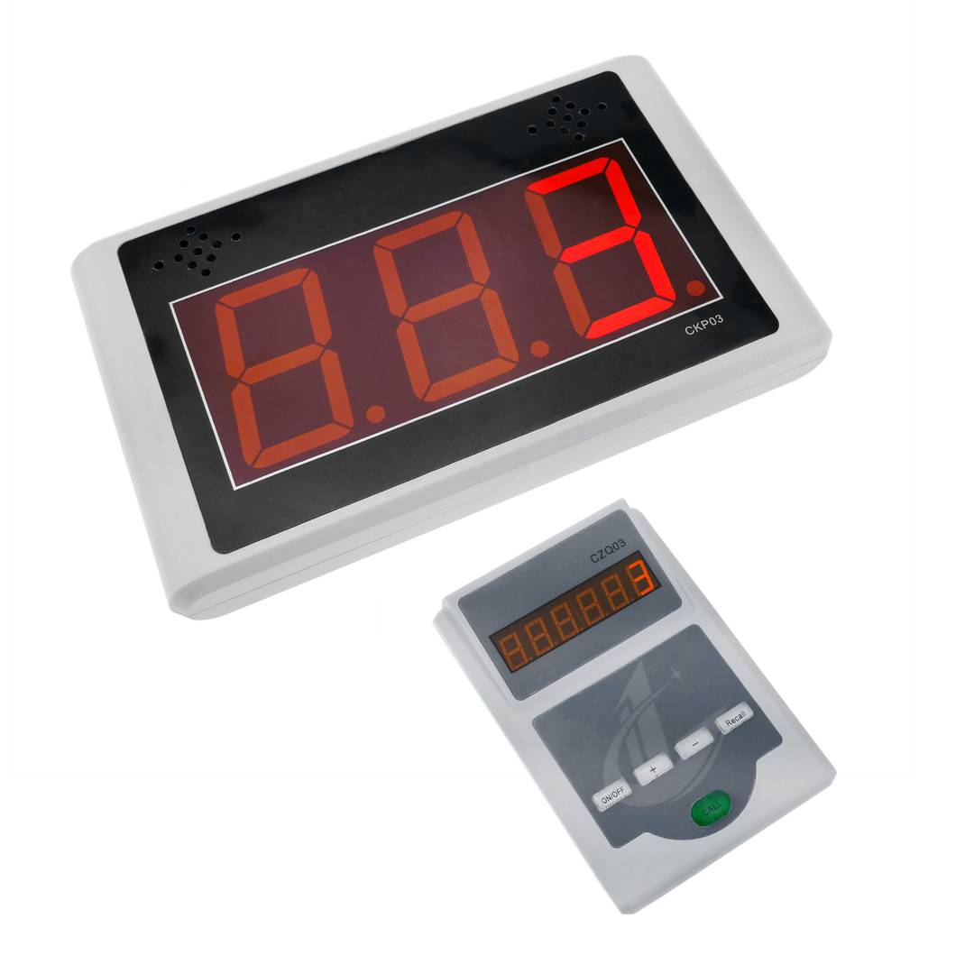 Managing Your Turn queues electronic programmable three-digit (viewer and controller)