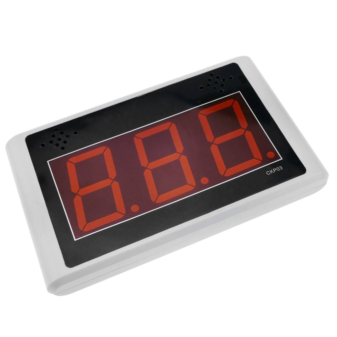 Managing Your Turn queues electronic programmable three-digit (viewer and controller)
