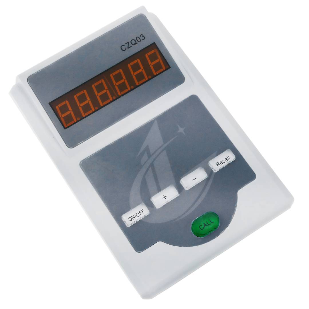 Managing Your Turn queues electronic programmable three-digit (viewer and controller)