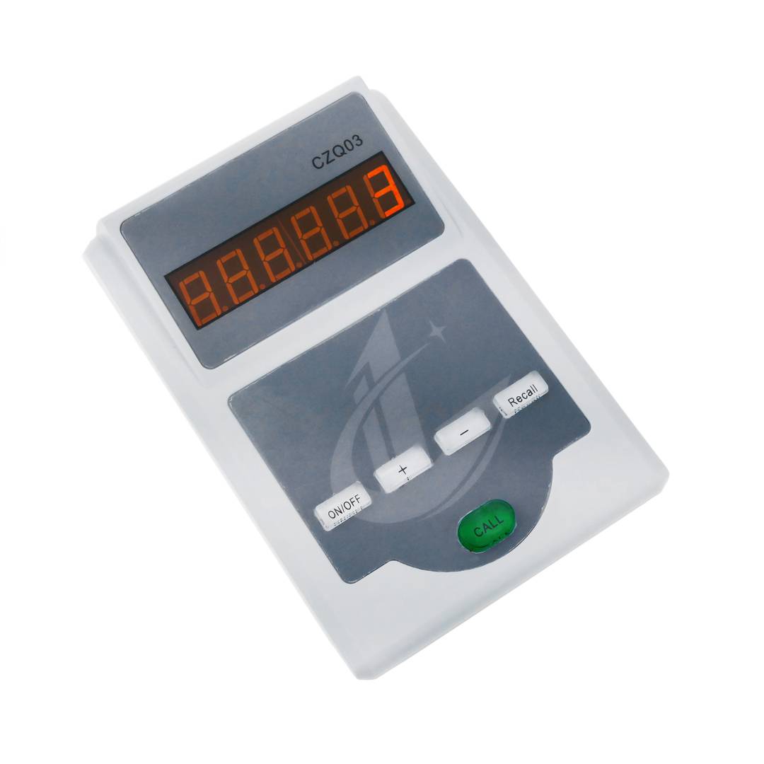 Managing Your Turn queues electronic programmable three-digit (viewer and controller)