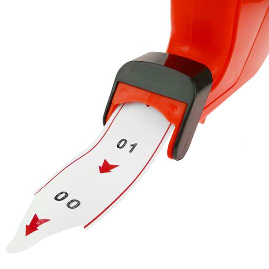 Distributore di ticket per eliminacode Your Turn rosso