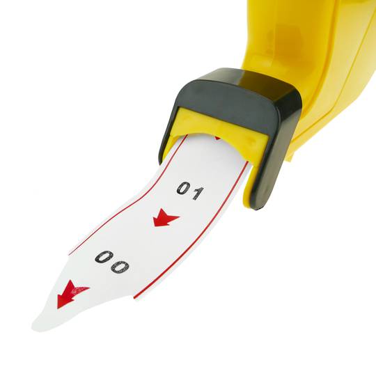 Ticketautomaat Uw beurt geel