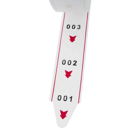 Confezione da 5 bobine di biglietti Il tuo turno: 2 serie da 000-999 10000 biglietti