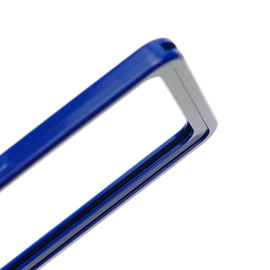 Estrutura para sinais, cartazes e marca azul tamanho A6 150x110mm