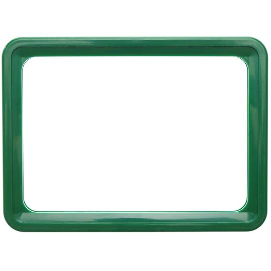Ramka na znaki i plakaty A6 150x110mm zielona na oznakowanie