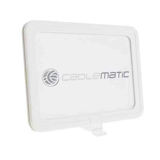 Estrutura para sinais, cartazes e marca branco tamanho A6 150x110mm