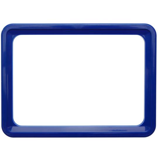 Rahmen für die Zeichen, Markierungen und Plakate blaue Farbe A5 Größe 218x155mm