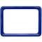 Rahmen für die Zeichen, Markierungen und Plakate blaue Farbe A5 Größe 218x155mm