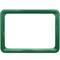 Cadre pour les signes, le marquage et des affiches, couleur vert A5 taille 218x155mm