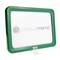 Cadre pour les signes, le marquage et des affiches, couleur vert A5 taille 218x155mm
