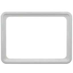 Rahmen für die Zeichen, Markierungen und Plakate weiße Farbe A5 Größe 218x155mm