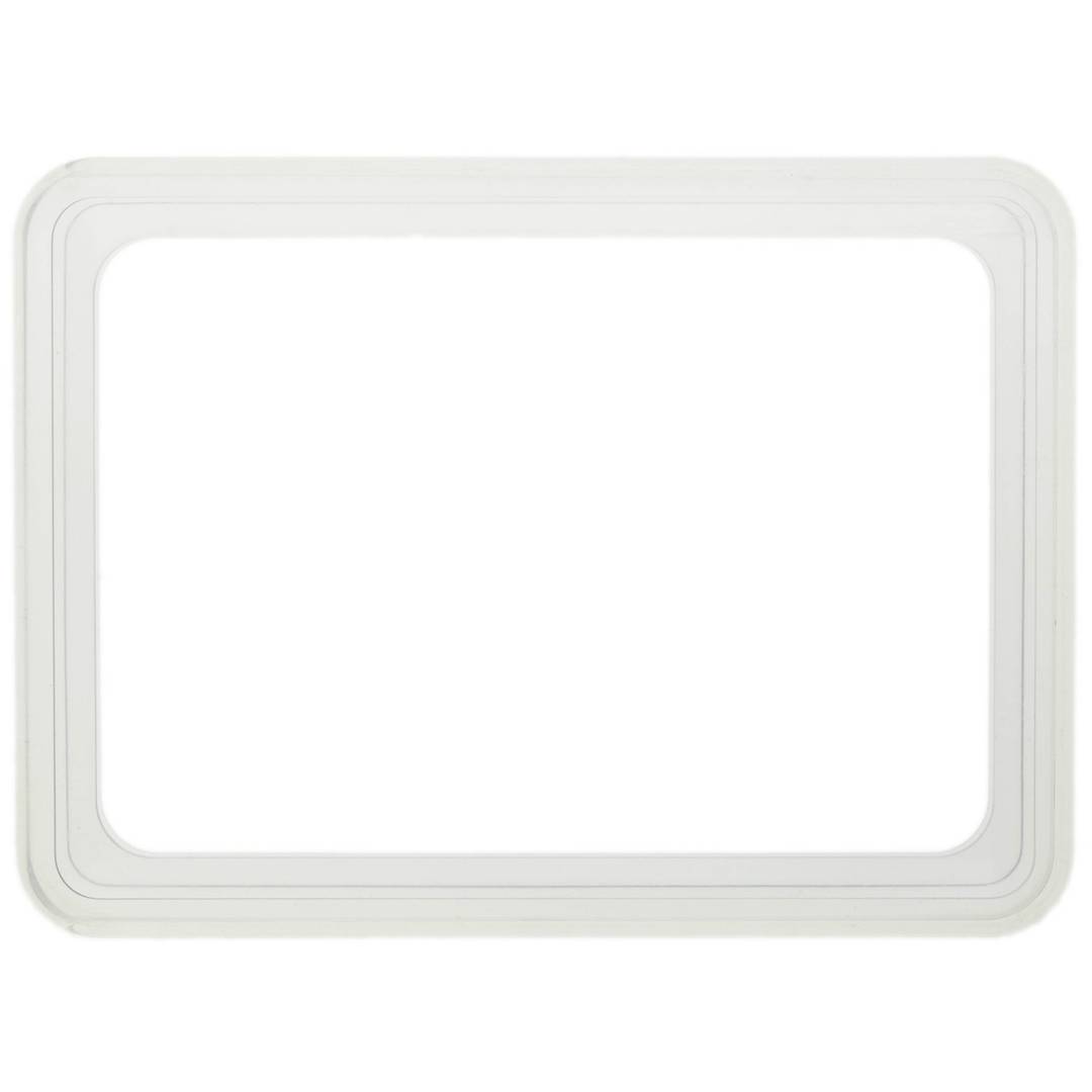 Marco para letreros y carteles A5 218x155mm transparente para rotulación -  Cablematic