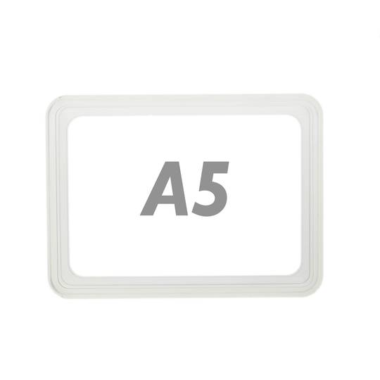 Frame voor borden en posters A5 218x155mm transparant voor bewegwijzering