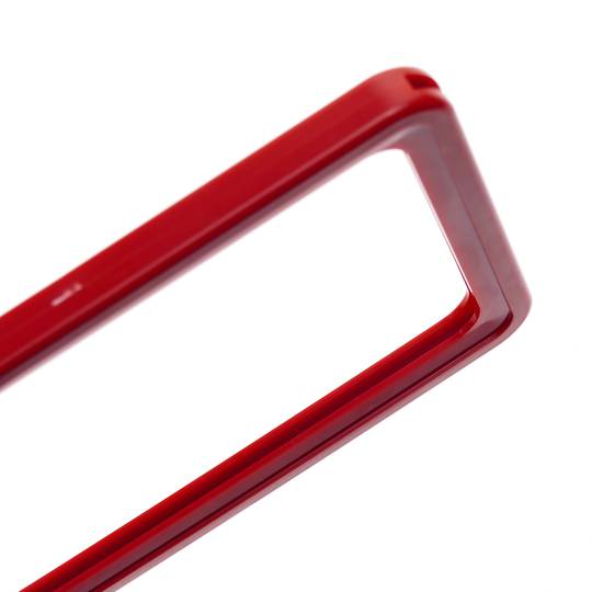 Cadre pour les signes, le marquage et des affiches, couleur rouge A4 taille 306x215mm