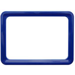 Quadro per cartelli, manifesti e segnaletica blu de la dimensione A4 306x215mm