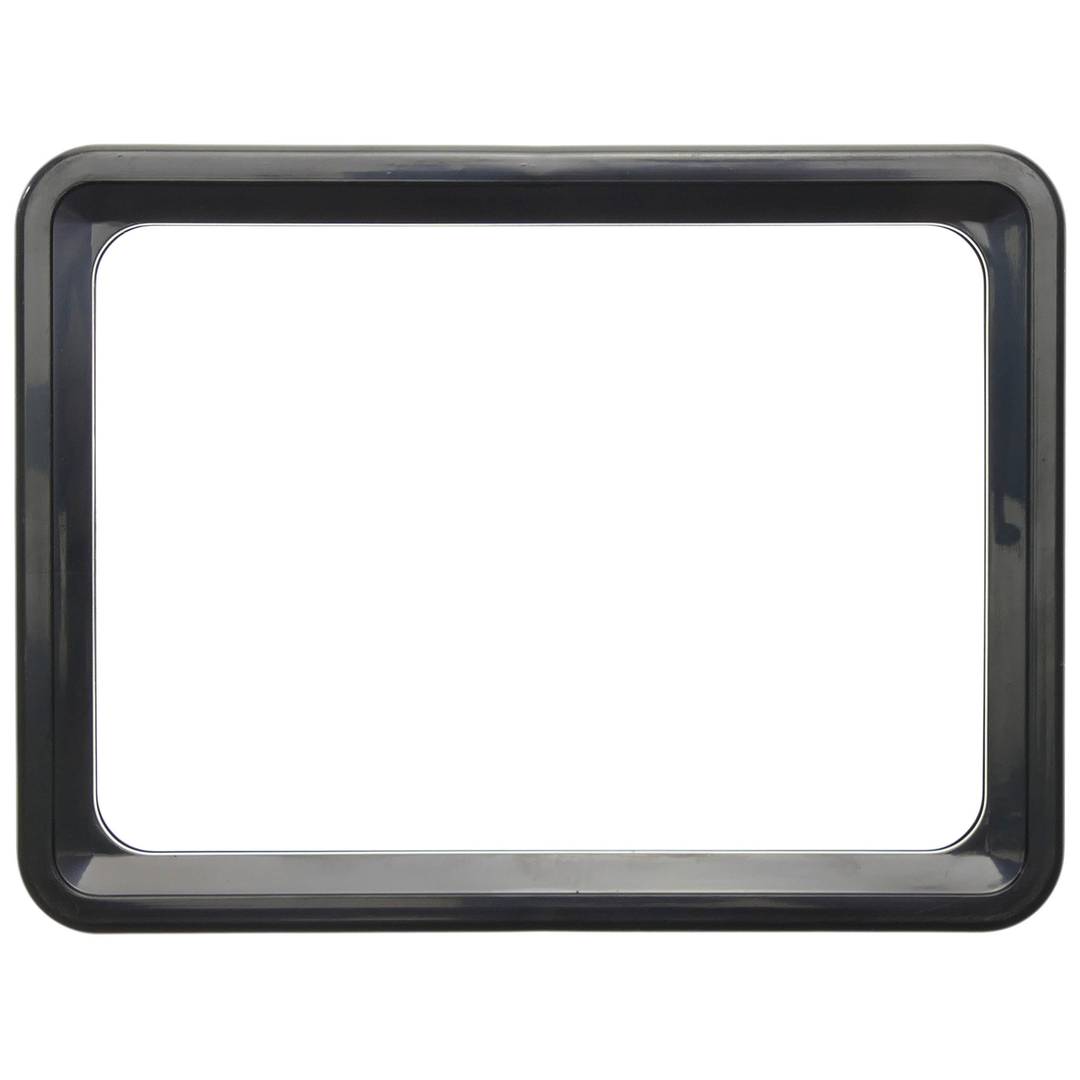 Marc per rètols i cartells A4 306x215mm negre per retolació