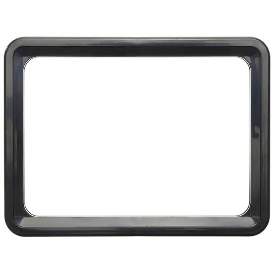 Marc per rètols i cartells A4 306x215mm negre per retolació