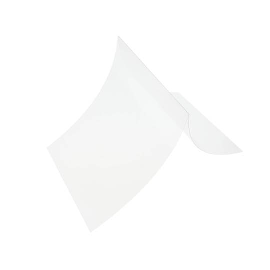 Lámina de plástico transparente doble para marco A4 para rotulación