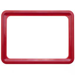 Estrutura para sinais, cartazes e marca, vermelho tamanho A3 427x304mm