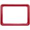 Cadre pour les signes, le marquage et des affiches, couleur rouge A3 taille 427x304mm