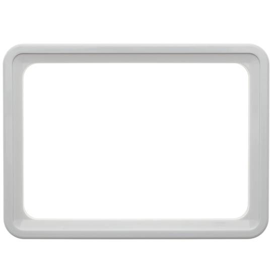 Quadro per cartelli, manifesti e segnaletica bianco de la dimensione A3 427x304mm