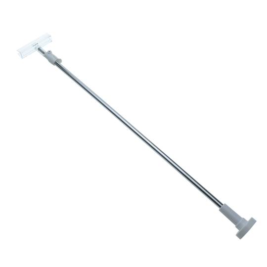Suporte com pedestal para etiqueta 350-550 mm