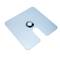 Suporte com pedestal para etiqueta 350-550 mm