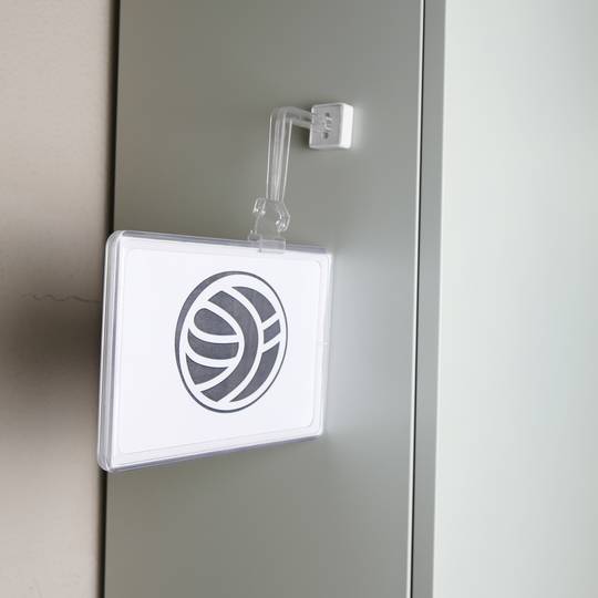 Magnetische Anhänger-Befestigung für Kunststoffrahmen
