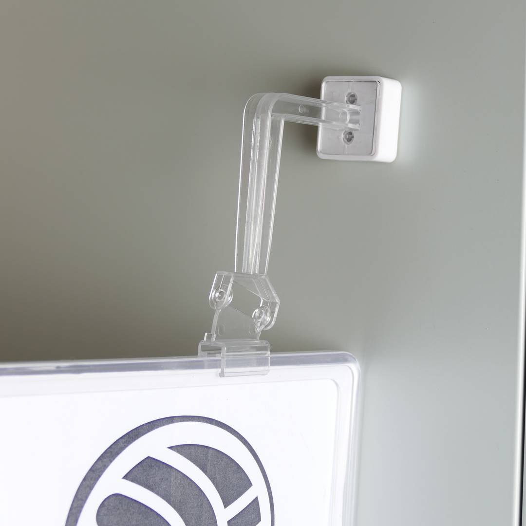 Magnetische Anhänger-Befestigung für Kunststoffrahmen
