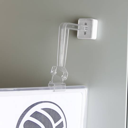 Magnetische Anhänger-Befestigung für Kunststoffrahmen