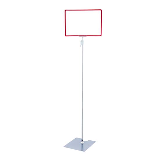 Sign standing support for A3