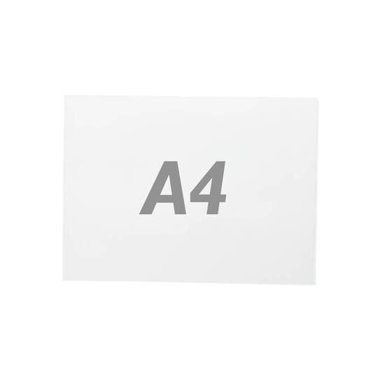 Support et support extensible pour panneau ou affiche A4
