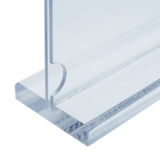 Grafische bureaubladdrager voor verticale A4-posters van 210 x 297 mm