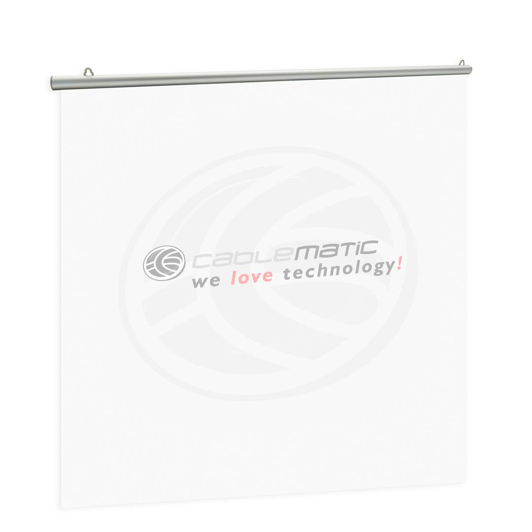 Bevestigingsstang voor poster of poster van 1m door druk