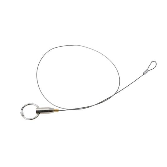 Steel cable for hanging placards and labels of 30cm