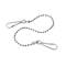 Chain for hanging placards and labels of 15cm