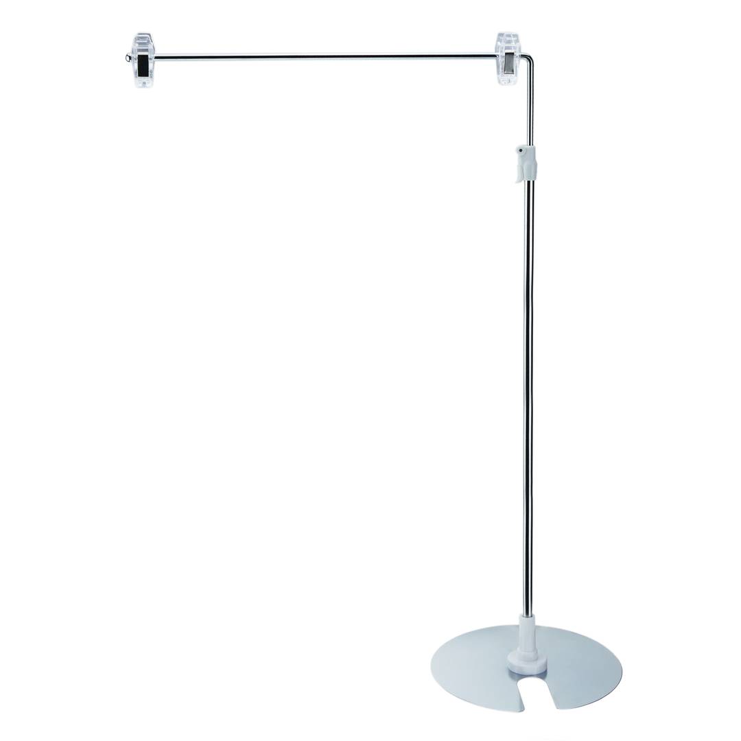 Desktop stand for a poster or advertisement