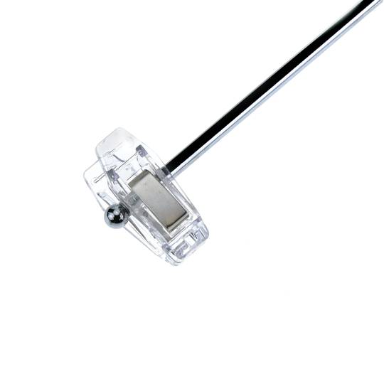 Desktop stand for a poster or advertisement