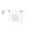 Magnetic holder for a poster or advertisement with rotation