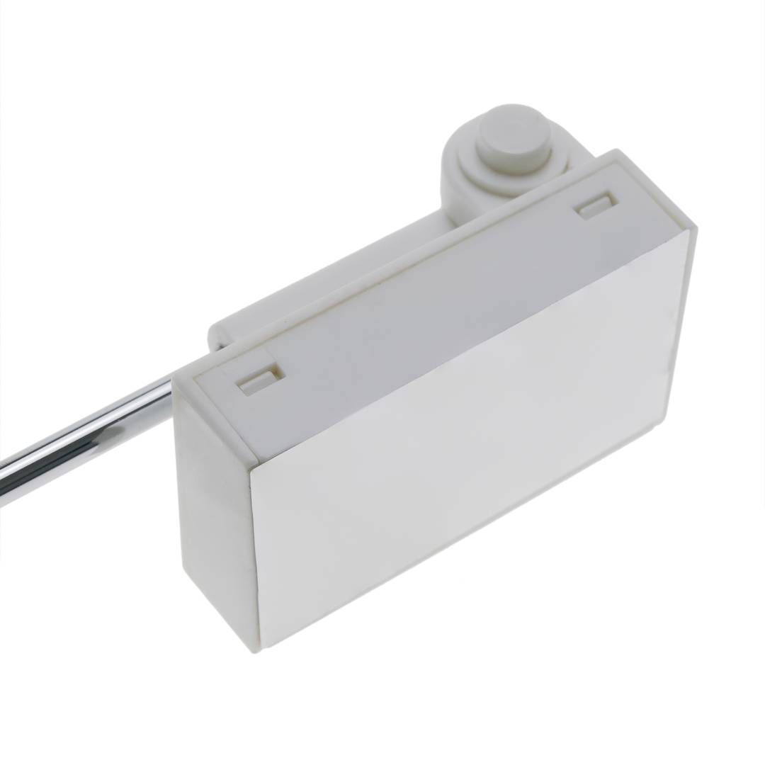 Magnetic holder for a poster or advertisement with rotation
