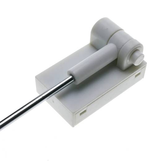 Magnetic holder for a poster or advertisement for plastic frame