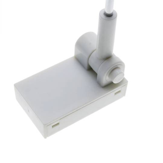 Magnetic holder for a poster or advertisement for plastic frame