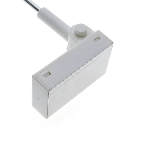 Magnetic holder for a poster or advertisement for plastic frame