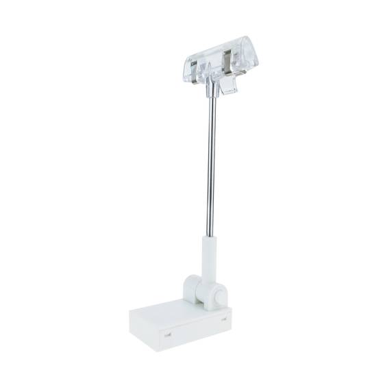 Magnetic holder for a poster or advertisement for plastic frame