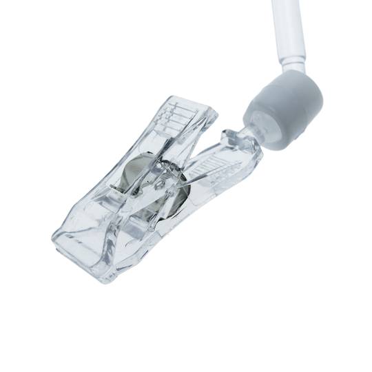 Support articulé de méthacrylate de type pinces double d'affiches 14,5 cm