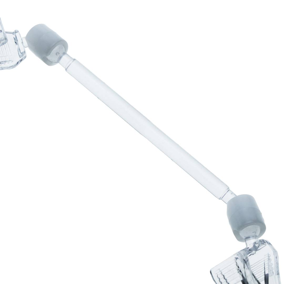 Stojak plakatowy z podwójnym przegubem, 19,5 cm z metakrylanu