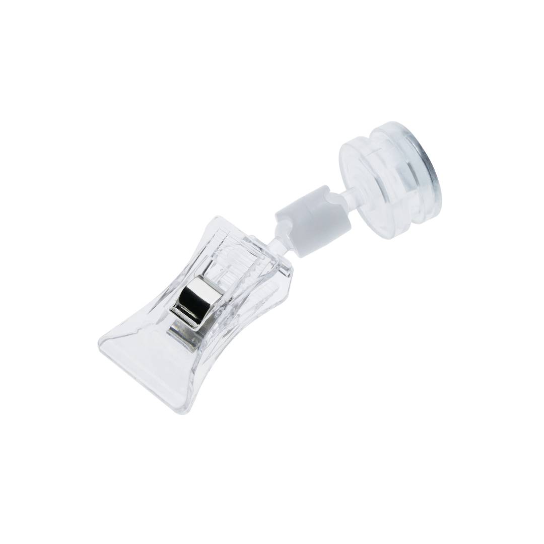 Magnetic methacrylate poster holder articulated