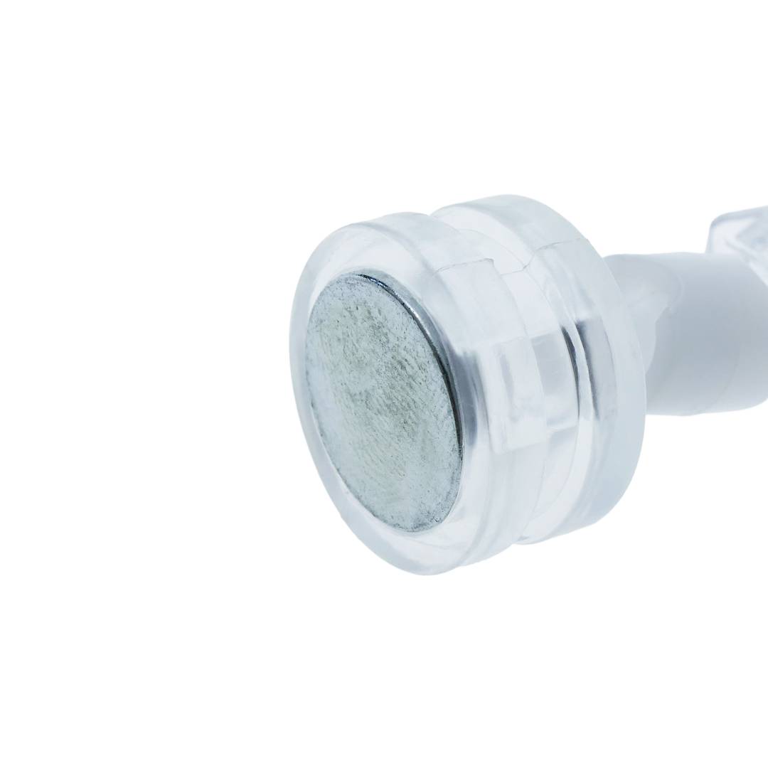 Magnetic methacrylate poster holder articulated